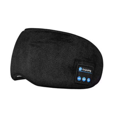 Vista 2 de ANTIFAZ CON BLUETOOH + PARCHES PARA PIES - NEGRO: GRIS